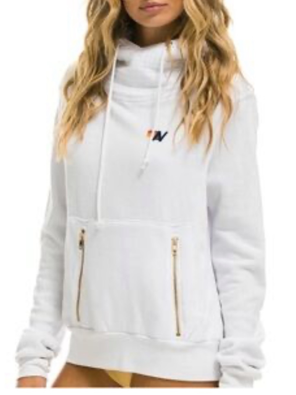 Aviator Nation Ninja Pullover Hoodie White Luxury Unisex Hoodie Men Women XL